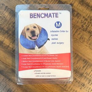 Benchmate Inflatable Collar for Dogs - Blue